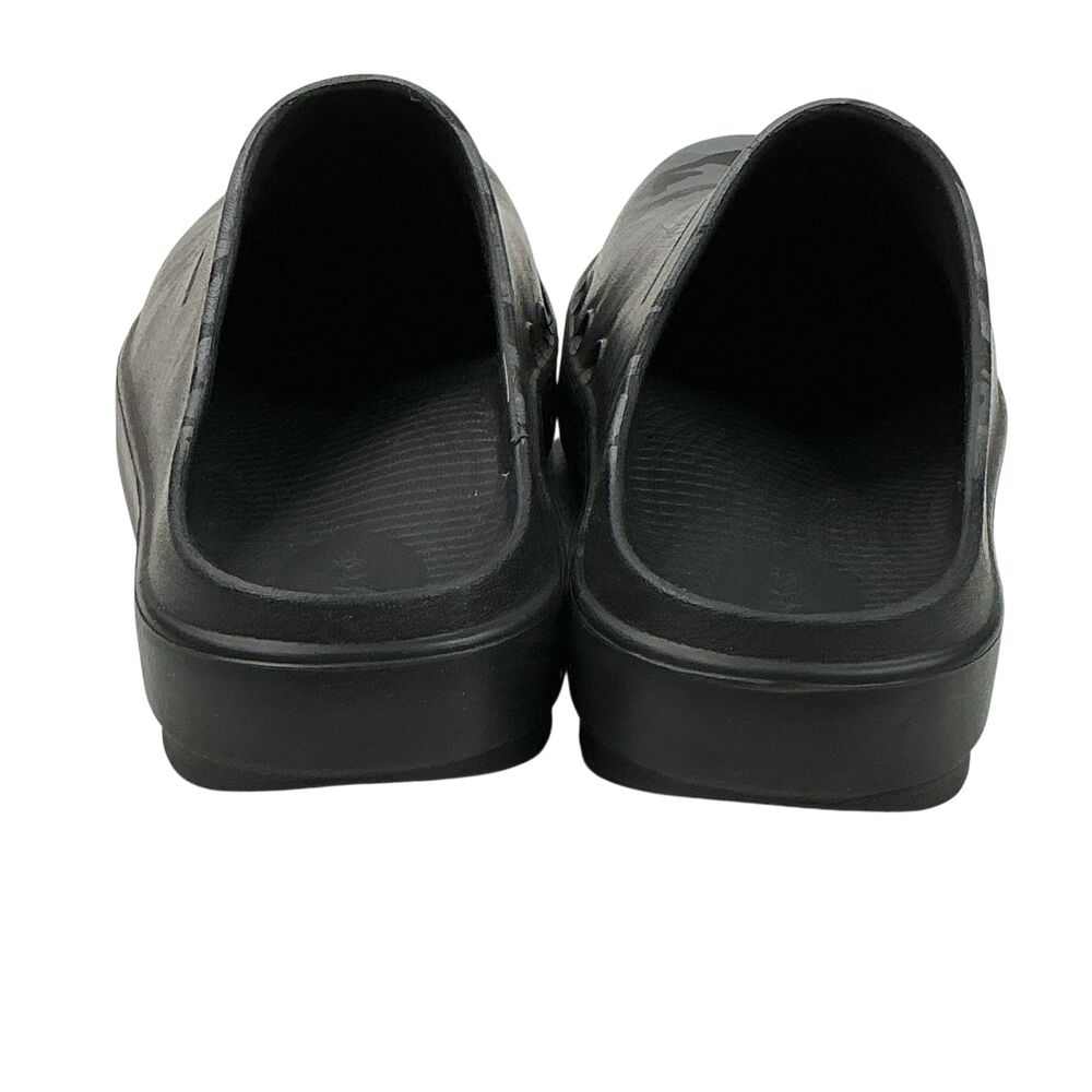OOFOS OOcloog Camo Recovery Clogs Mules Womens sz 7 Limited Edition Black & Gray - Picture 6 of 13